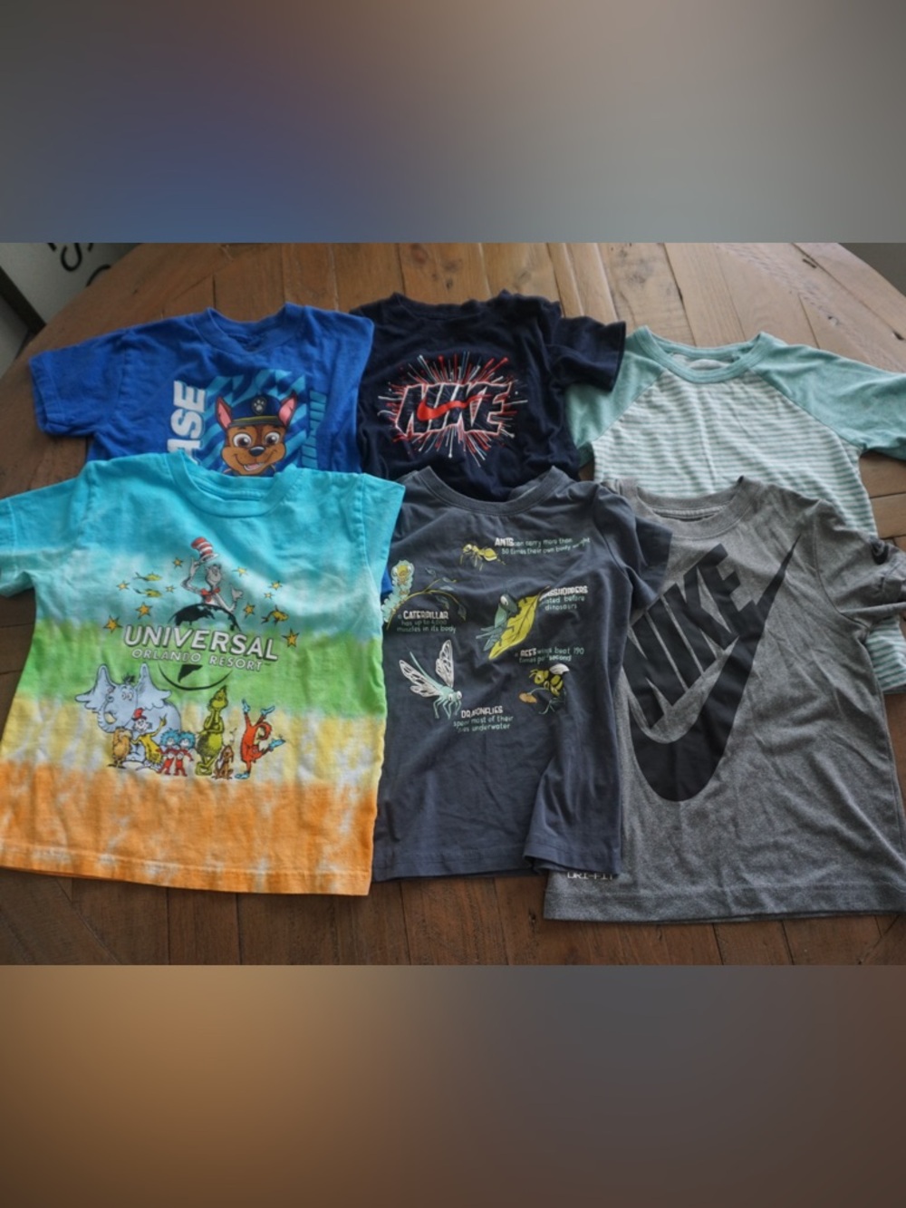 4T boys play shirt lot